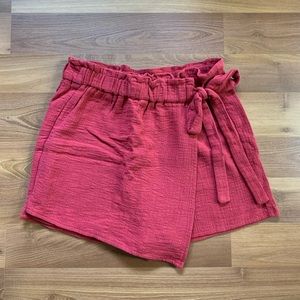 Wrap style skort